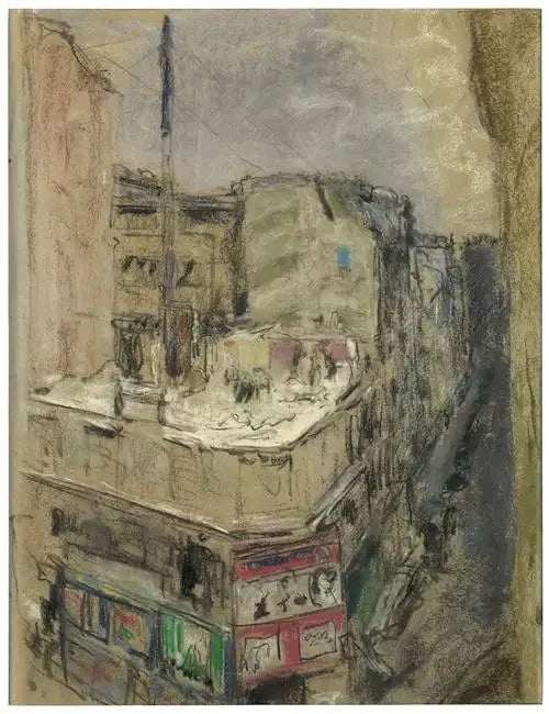 Abbruch in der Calais-Straße (60.1.2) - Édouard Vuillard