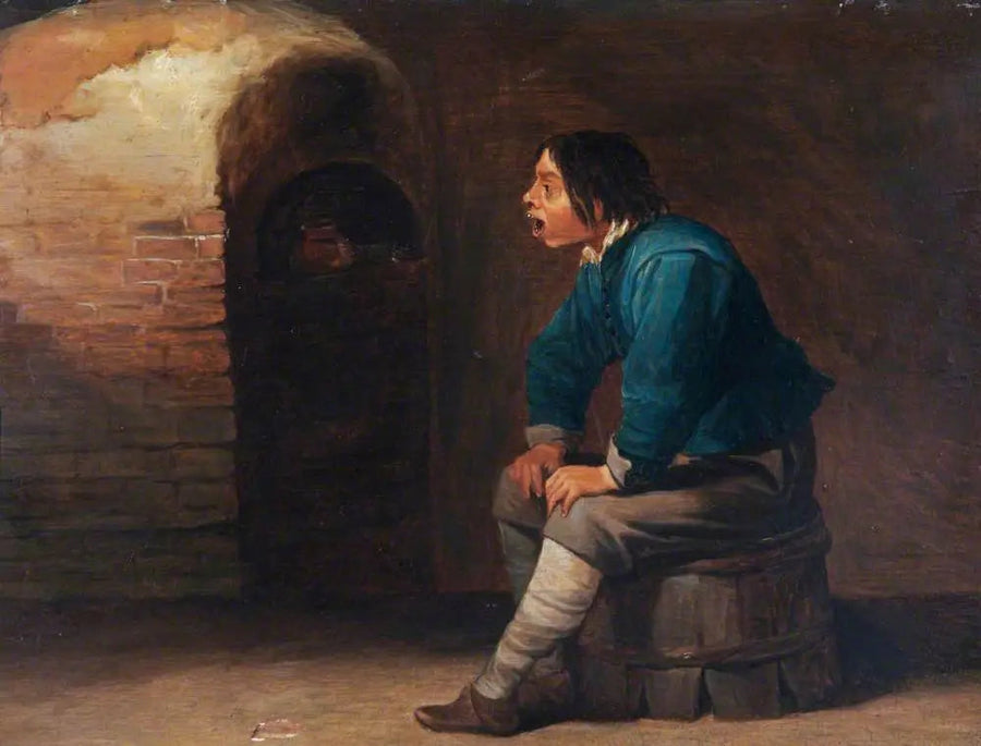 Einen Ofen übertreffen - David Teniers der Jüngere
