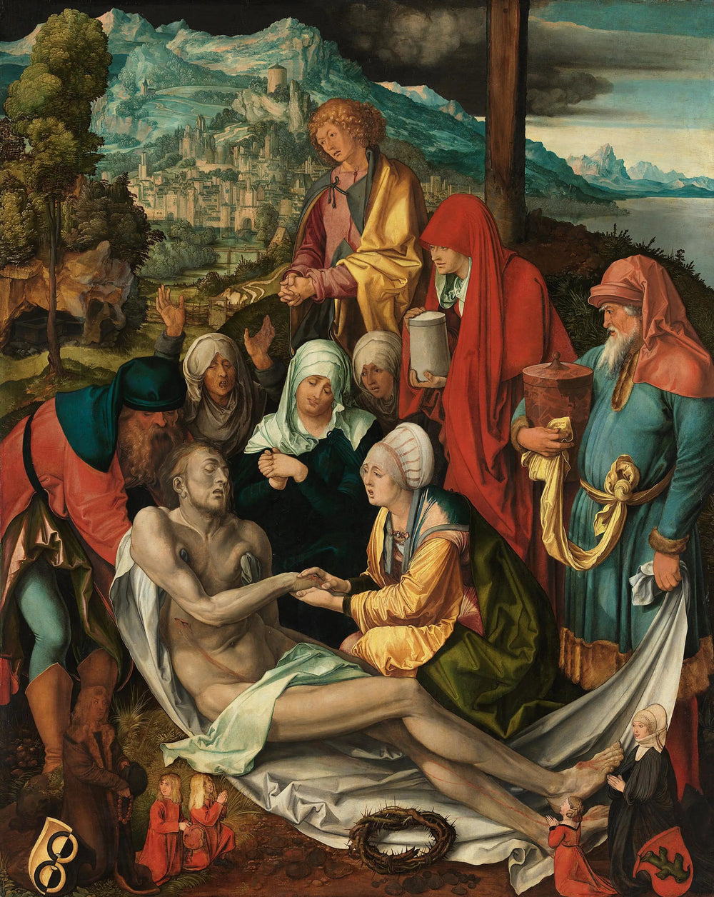 Déploration du Christ - Albrecht Dürer image 1 reproduction d’œuvre d’art à l’huile