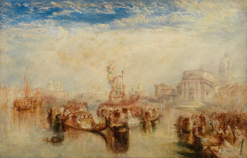 Einlagerung von John Bellinis Drei Bildern in La Chiesa Redentore, Venedig - J. M. W. Turner