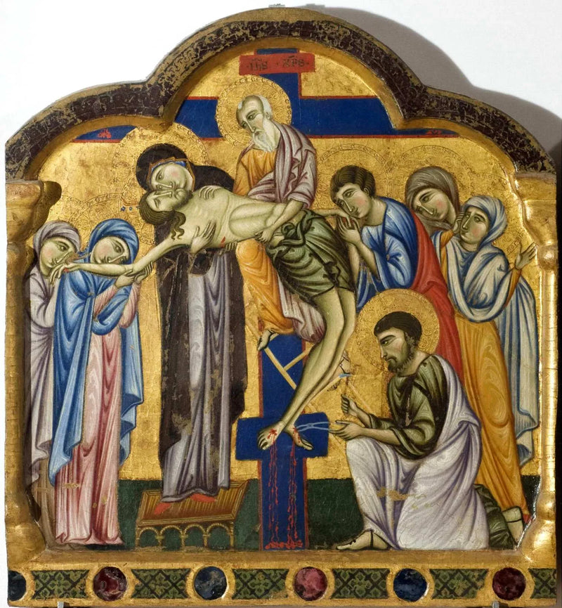 Deposit des Christus am Kreuz - Meister des Heiligen Franziskus