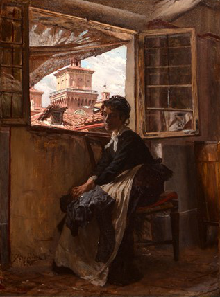 Aus dem Dachboden von Ferrara - Giovanni Boldini