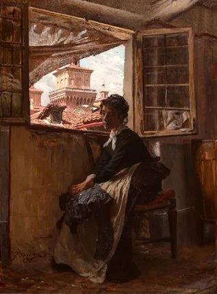 Aus dem Dachboden von Ferrara - Giovanni Boldini