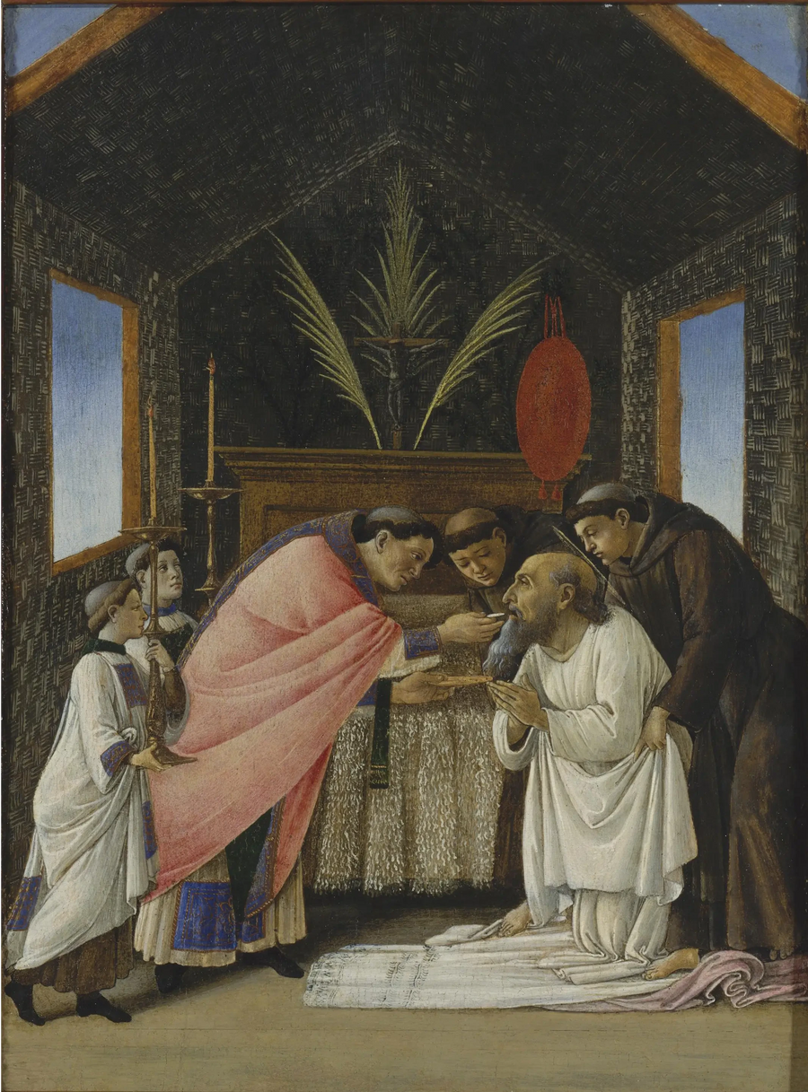 Die letzte Kommunion des heiligen Hieronymus - Sandro Botticelli