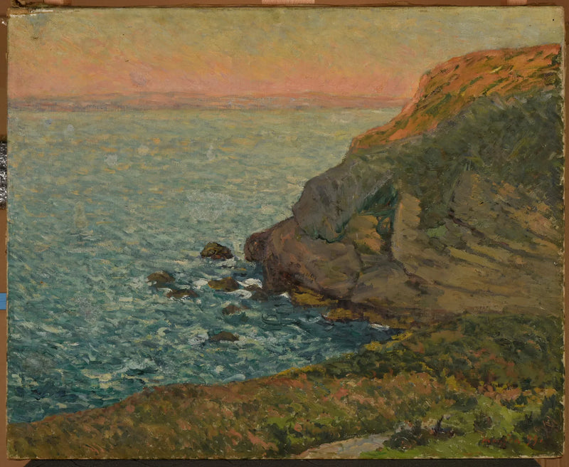 Letzte Lichtblicke des Tages (Morgat) - Maxime Maufra