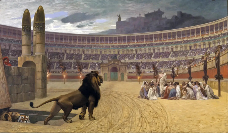 Letzte Gebete der christlichen Märtyrer - Jean-Léon Gérôme