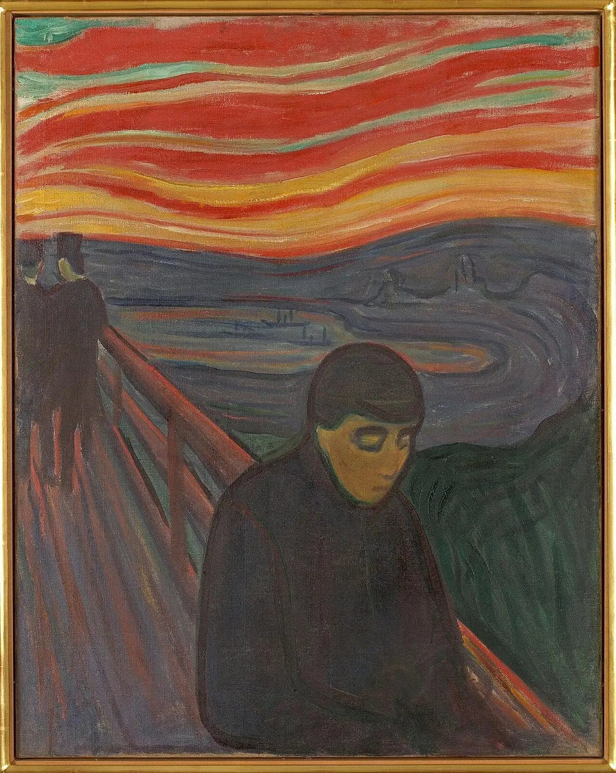 Verzweiflung - Edvard Munch