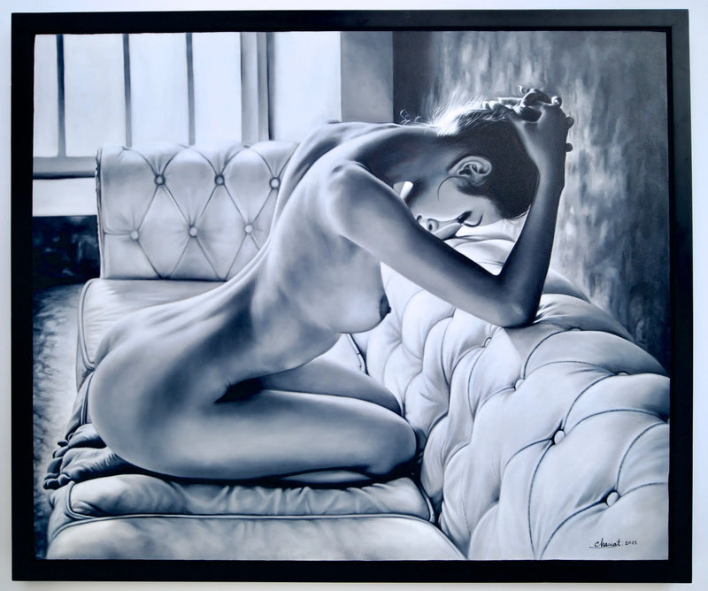 Entspannung auf dem Sofa | 120 x 100 cm