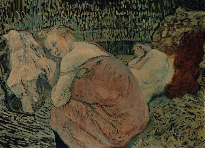 Zwei Freunde - Henri de Toulouse-Lautrec