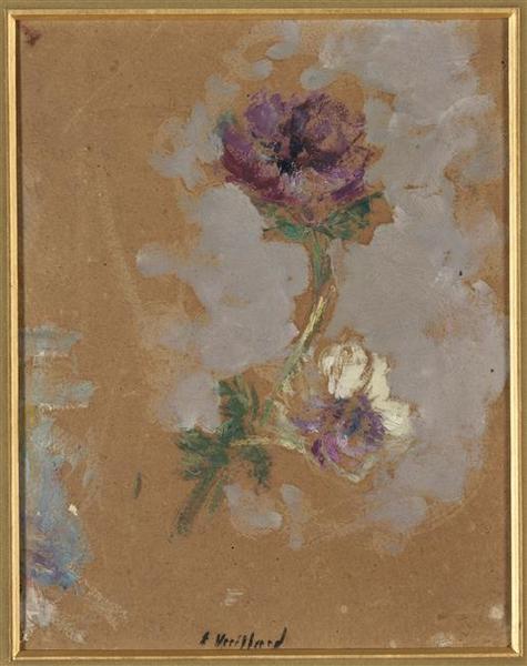 Zwei Anemonen - Édouard Vuillard