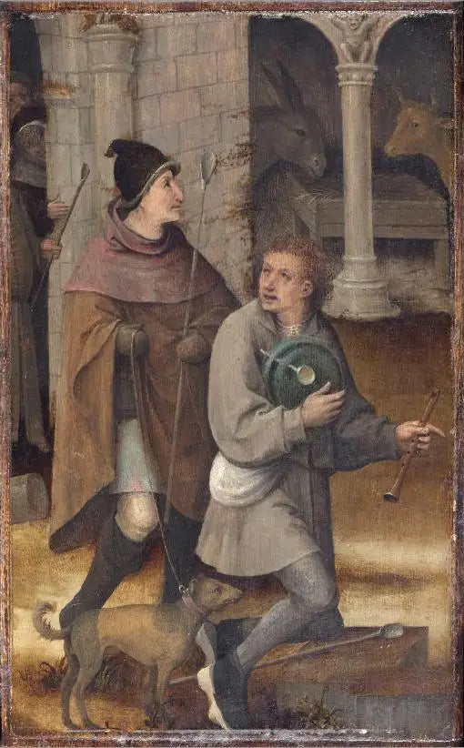 Zwei Hirten - Hieronymus Bosch