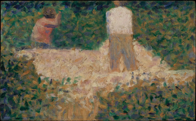 Zwei Steinbrecher - Georges Seurat