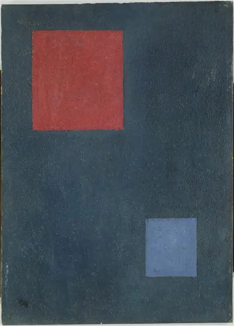 Zwei Quadrate - Vassily Kandinsky