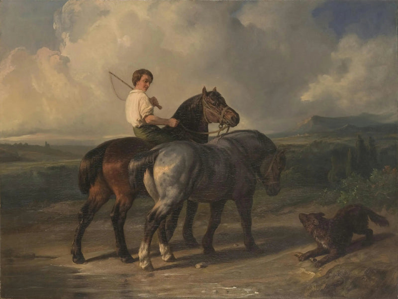 Zwei Pferde - Rosa Bonheur