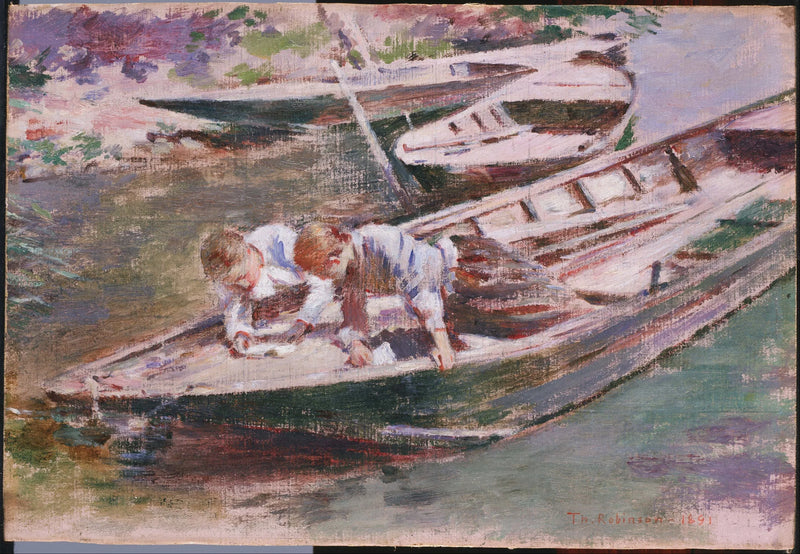 Zwei in einem Boot - Theodore Robinson