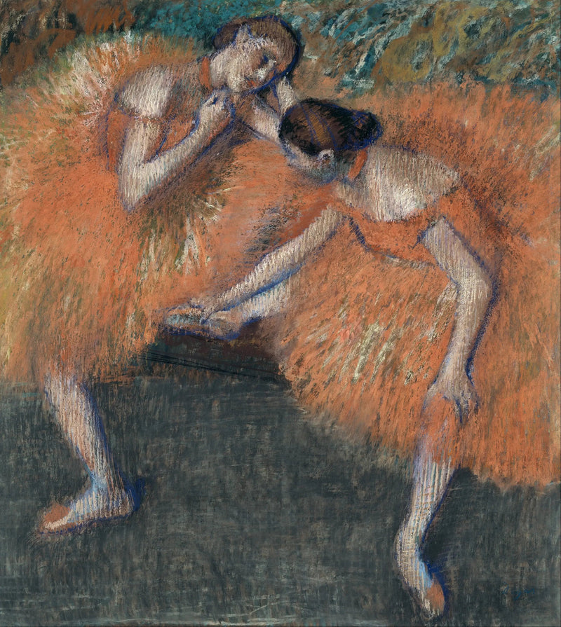 Zwei Tänzerinnen - Edgar Degas
