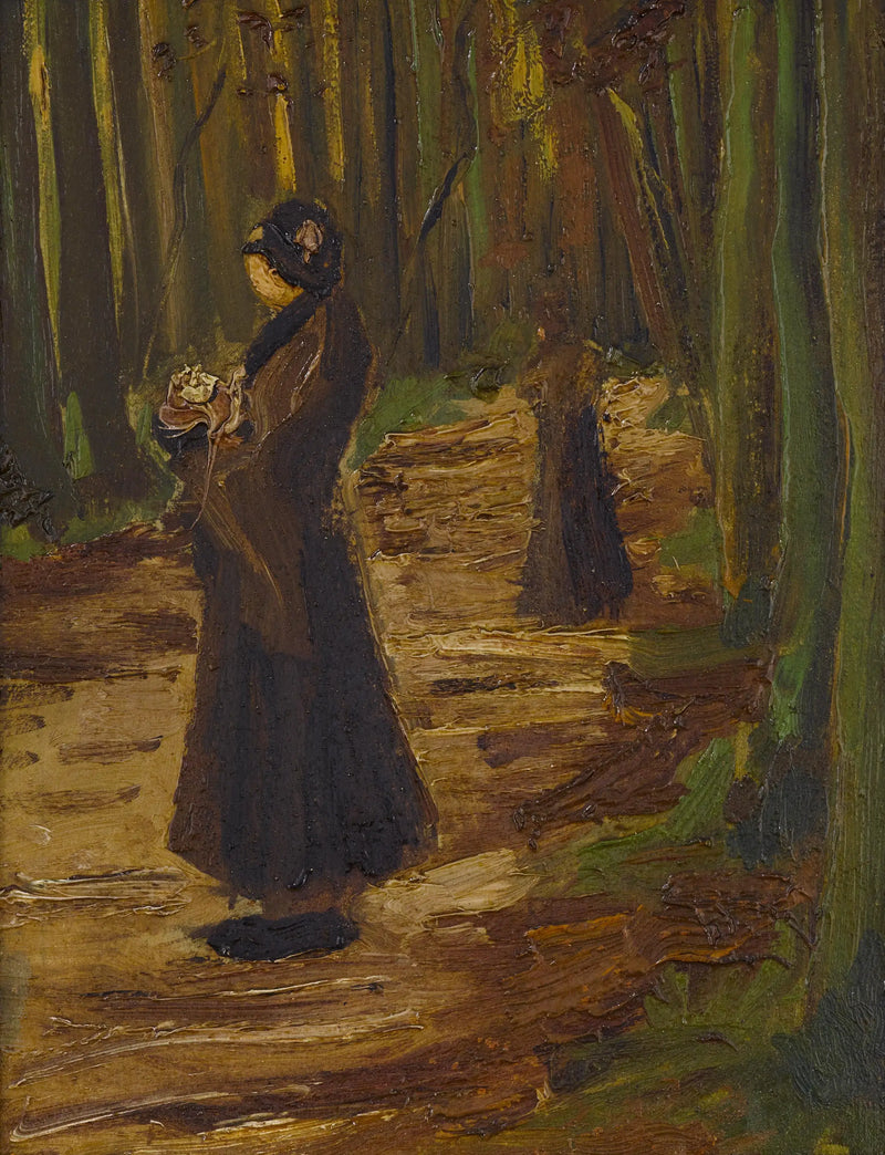 Zwei Frauen im Wald - Vincent van Gogh