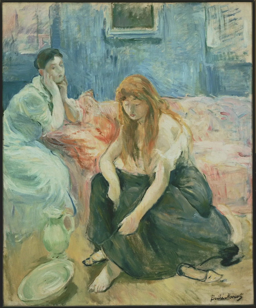 Zwei Mädchen - Berthe Morisot