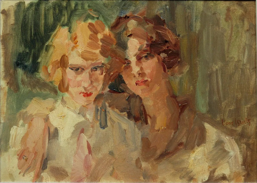Zwei Mädchen - Isaac Israel