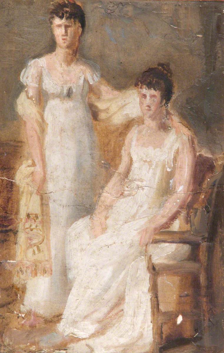 Zwei Mädchen - Théodore Chassériau