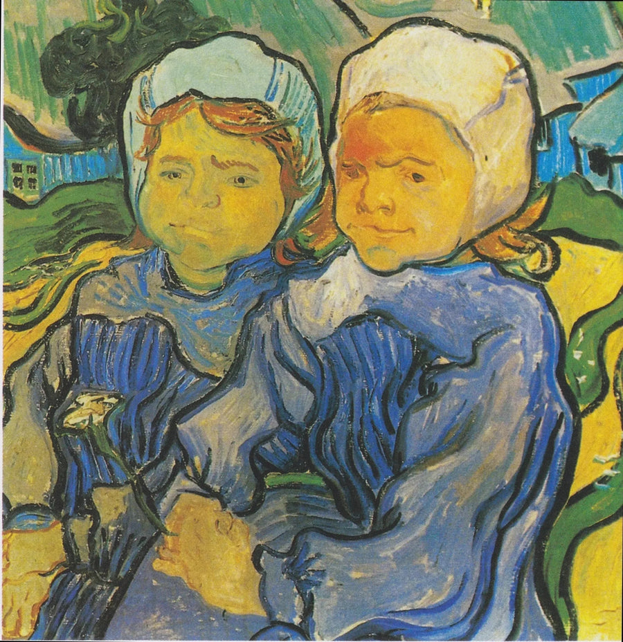 Zwei kleine Mädchen - Vincent van Gogh