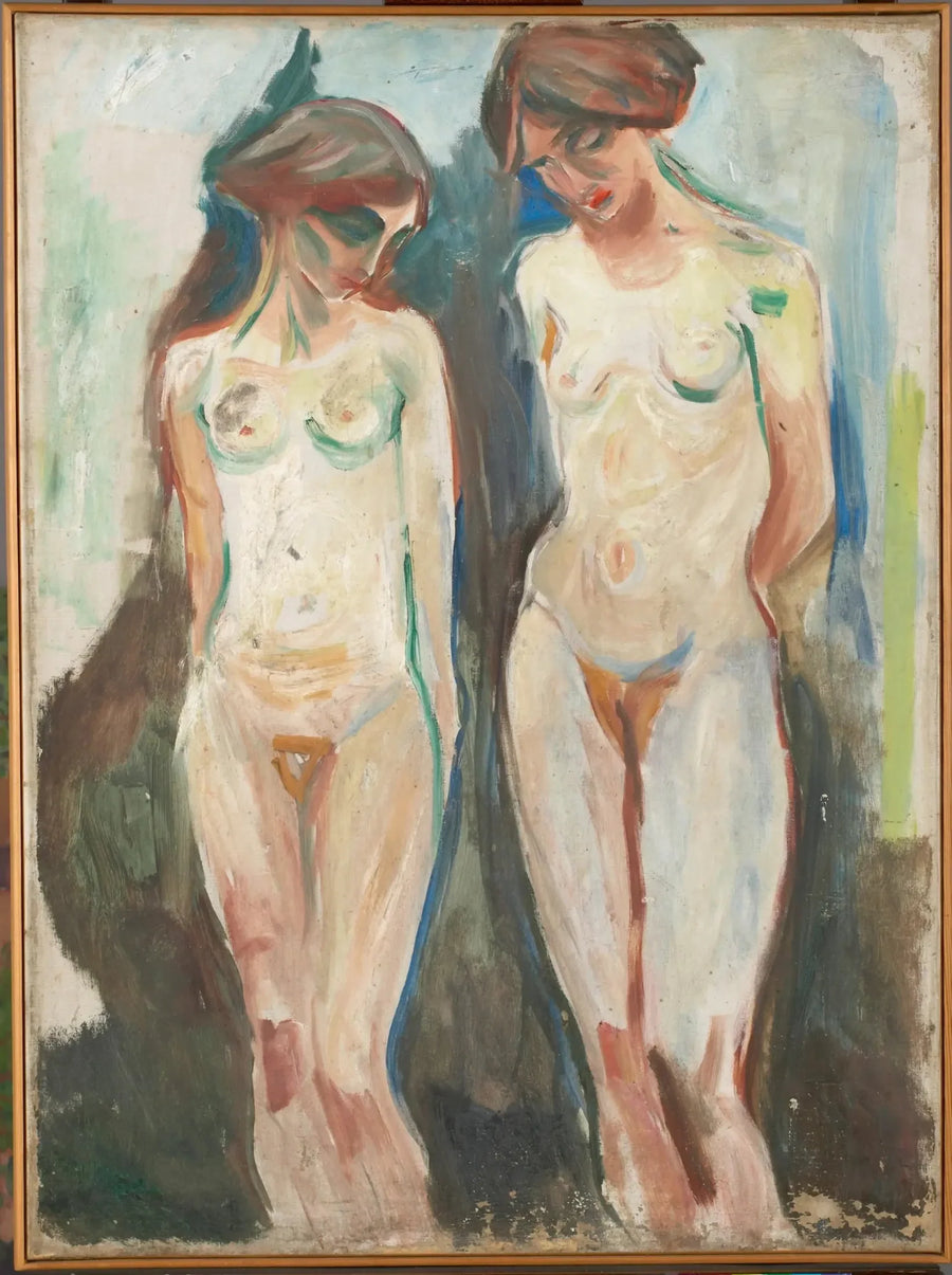 Zwei Grazien - Edvard Munch