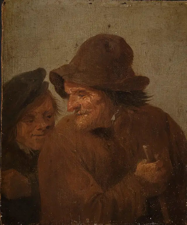 Zwei Bauern - David Teniers der Jüngere