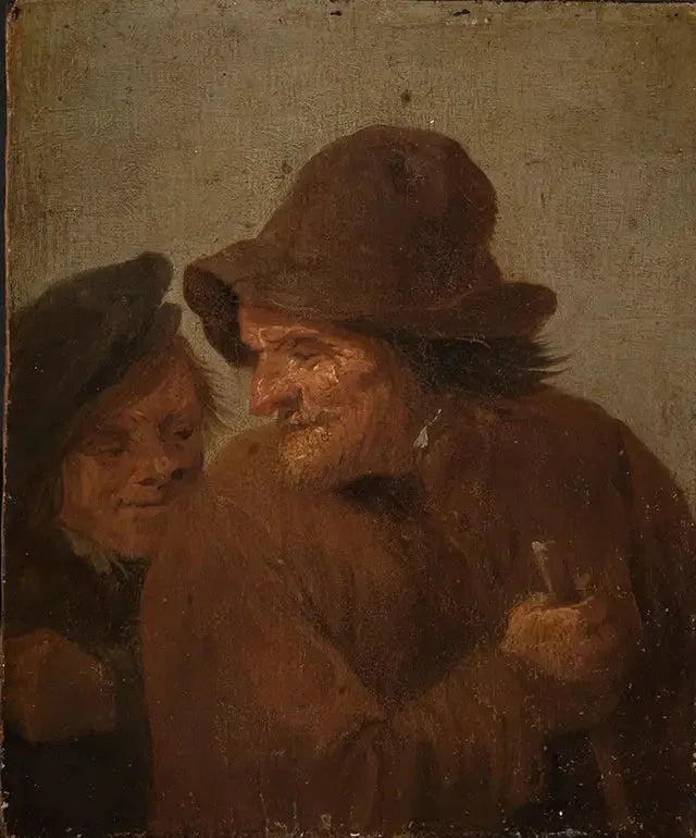 Zwei Bauern - David Teniers der Jüngere