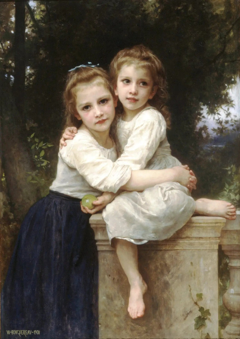 Zwei Schwestern - Bouguereau