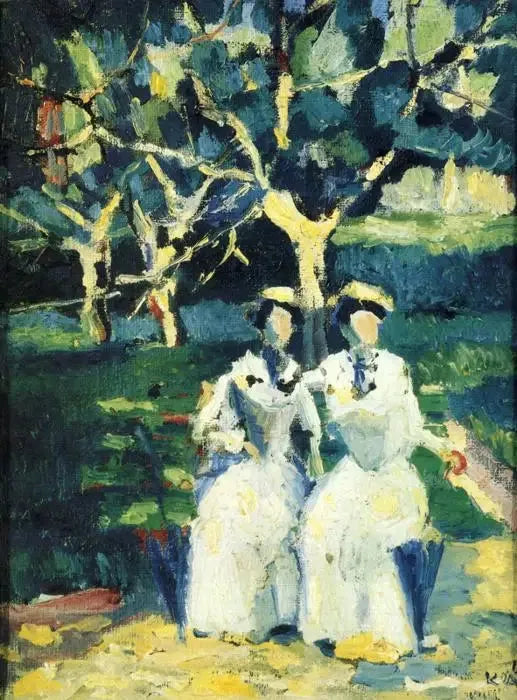 Zwei Schwestern I - Kazimir Malevich