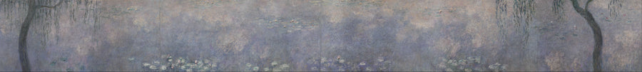 Die zwei Weiden, Die Seerosen - Claude Monet