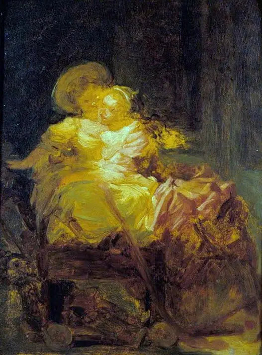 Zwei Schwestern - Jean-Honoré Fragonard