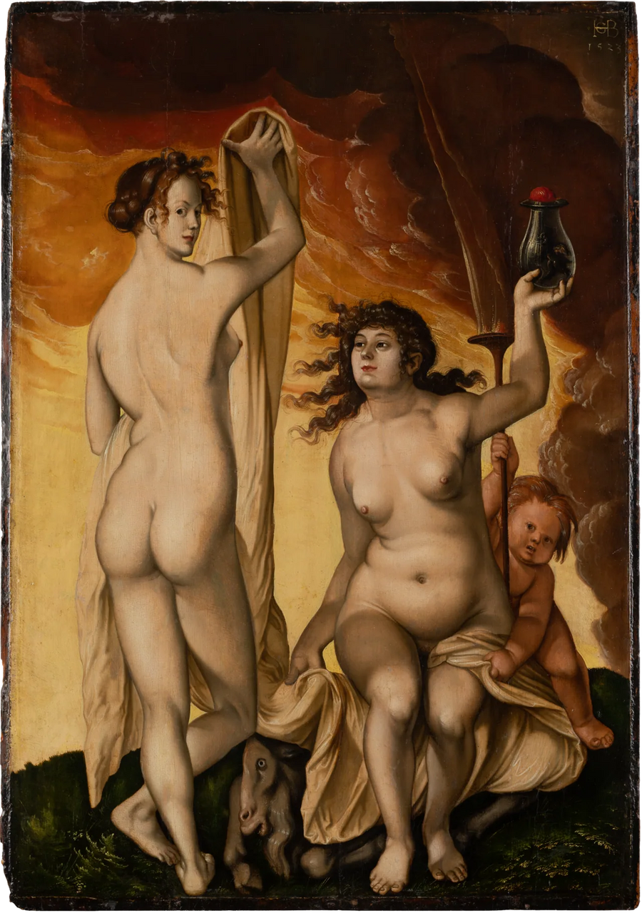 Zwei Hexen - Hans Baldung Grien