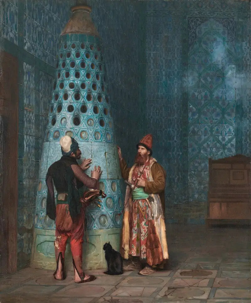 Vor dem Publikum - Jean-Léon Gérôme