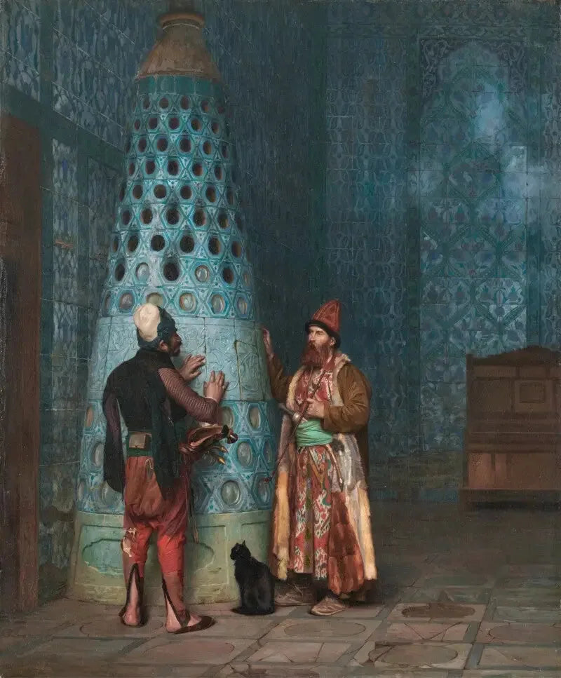 Vor dem Publikum - Jean-Léon Gérôme