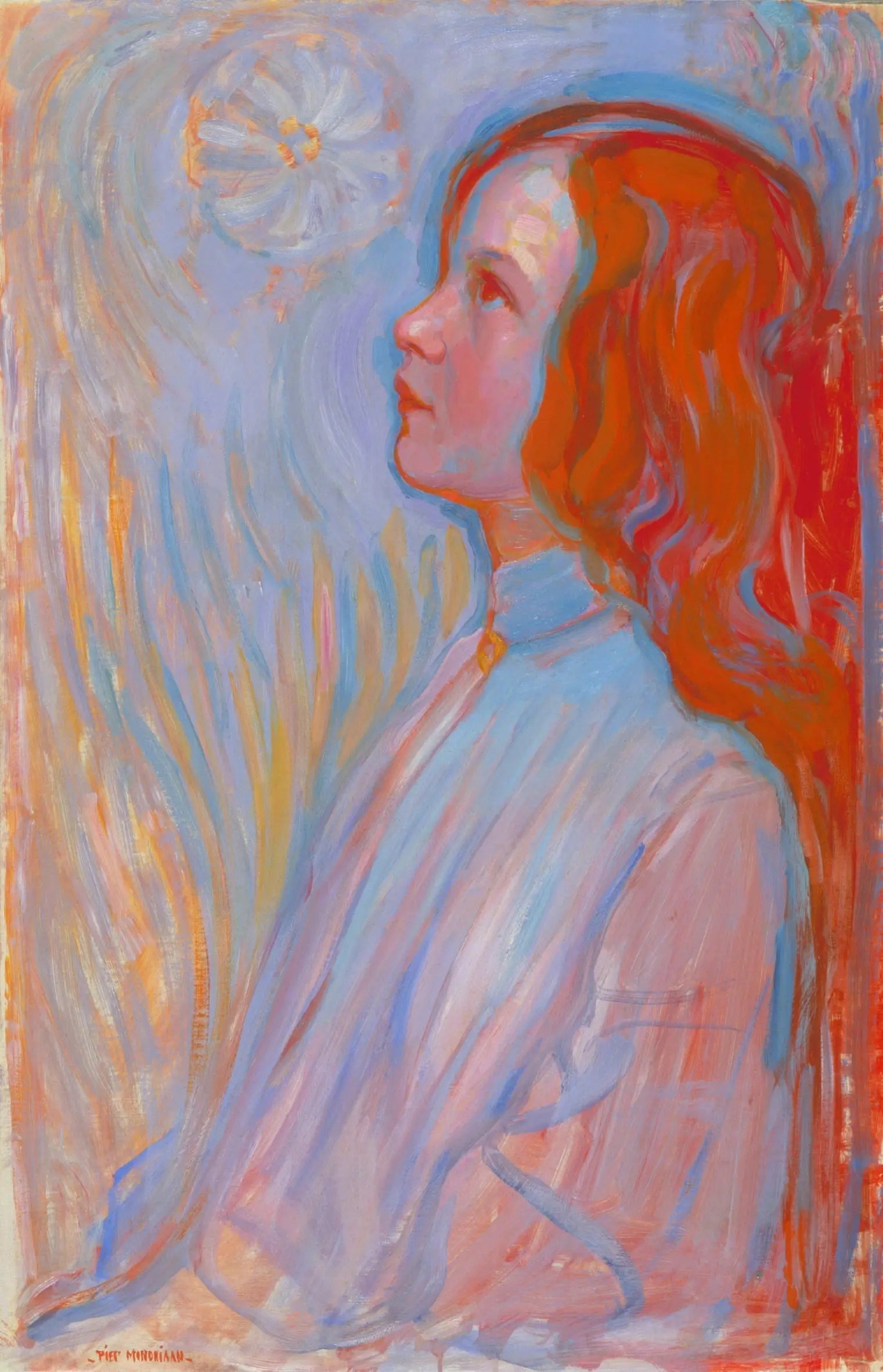 Dévotion - Piet Mondrian image 1 copie de tableau peinte à la main