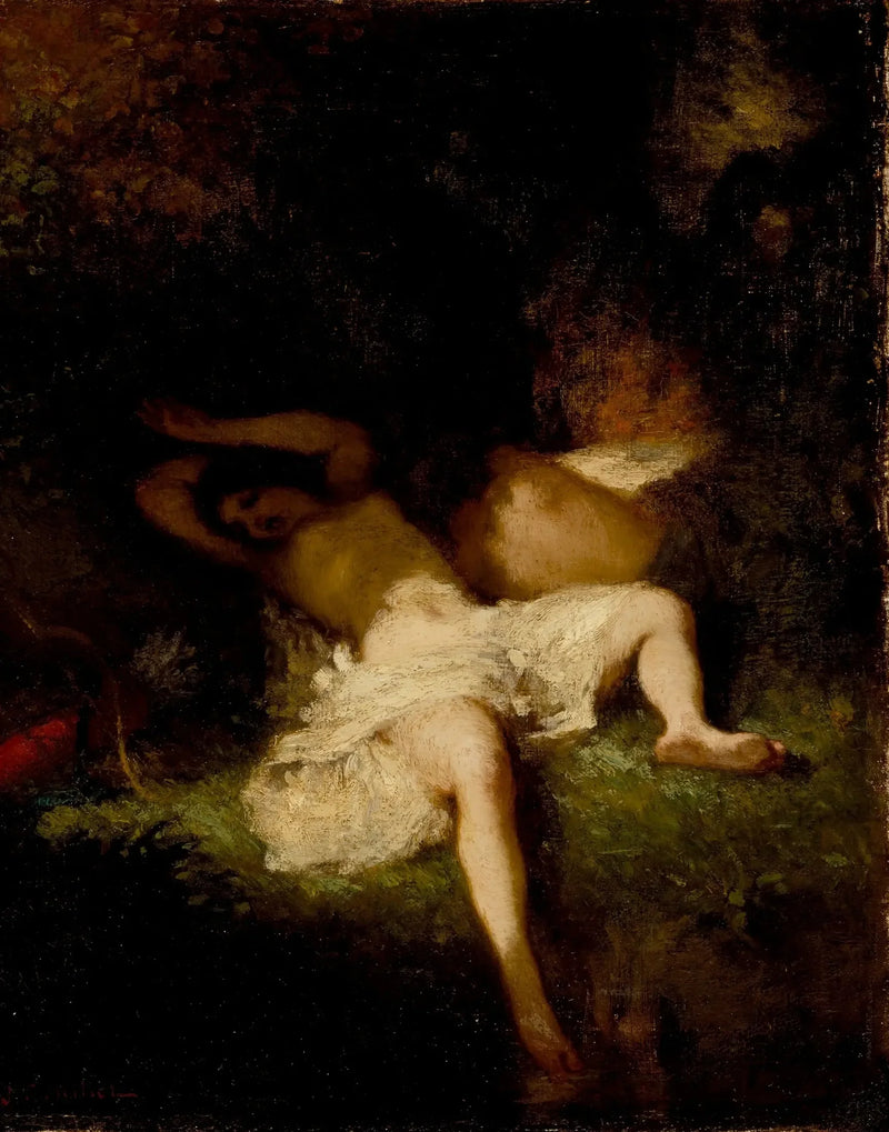 Diana repose - Jean-François Millet