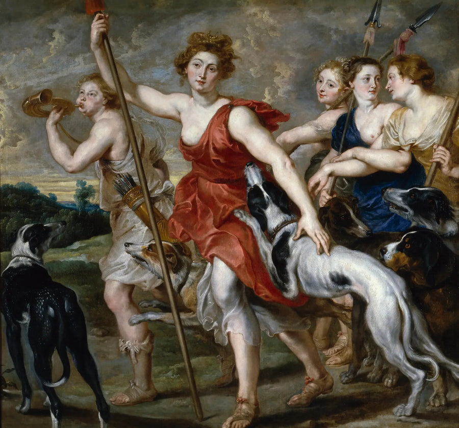 Diana, die von der Jagd zurückkehrt - Peter Paul Rubens