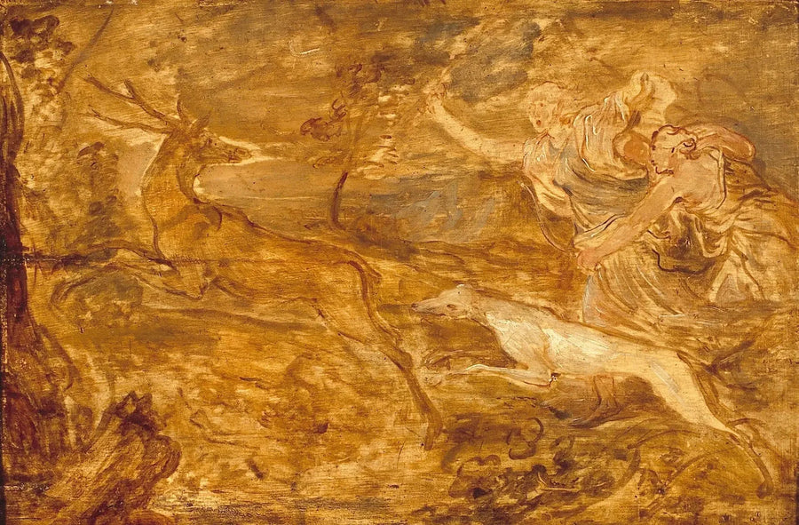 Diane bei der Jagd - Antoine van Dyck