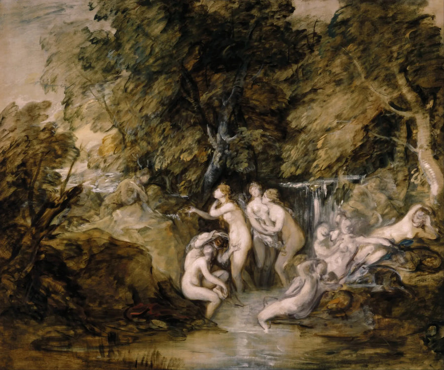 Diane und Actéon - Thomas Gainsborough