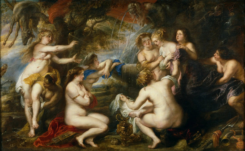Diana und Callisto - Peter Paul Rubens