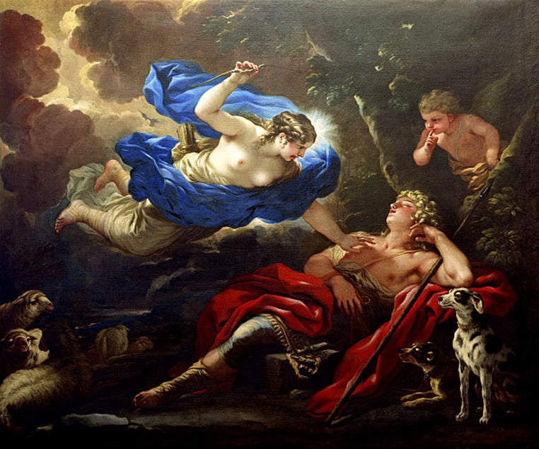 Diane und Endymion (Castelvecchio) - Luca Giordano