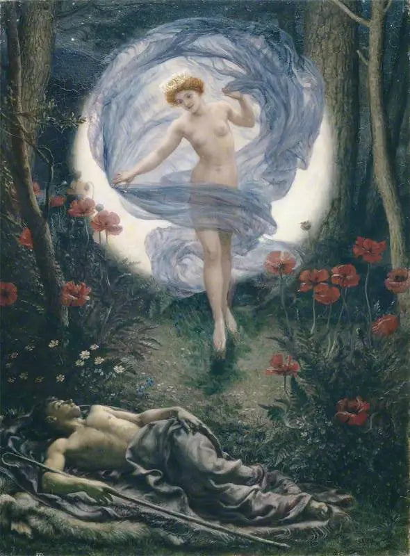 Diane und Endymion - Edward Poynter