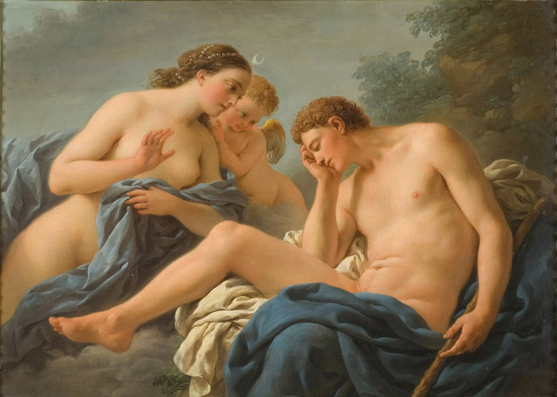 Diane und Endymion - Louis Jean François Lagrenée