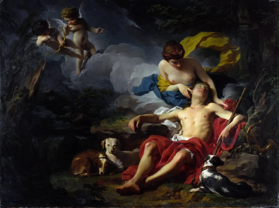 Diane und Endymion - Pierre Subleyras