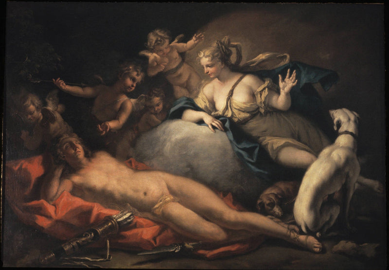 Diane und Endymion - Sebastiano Ricci