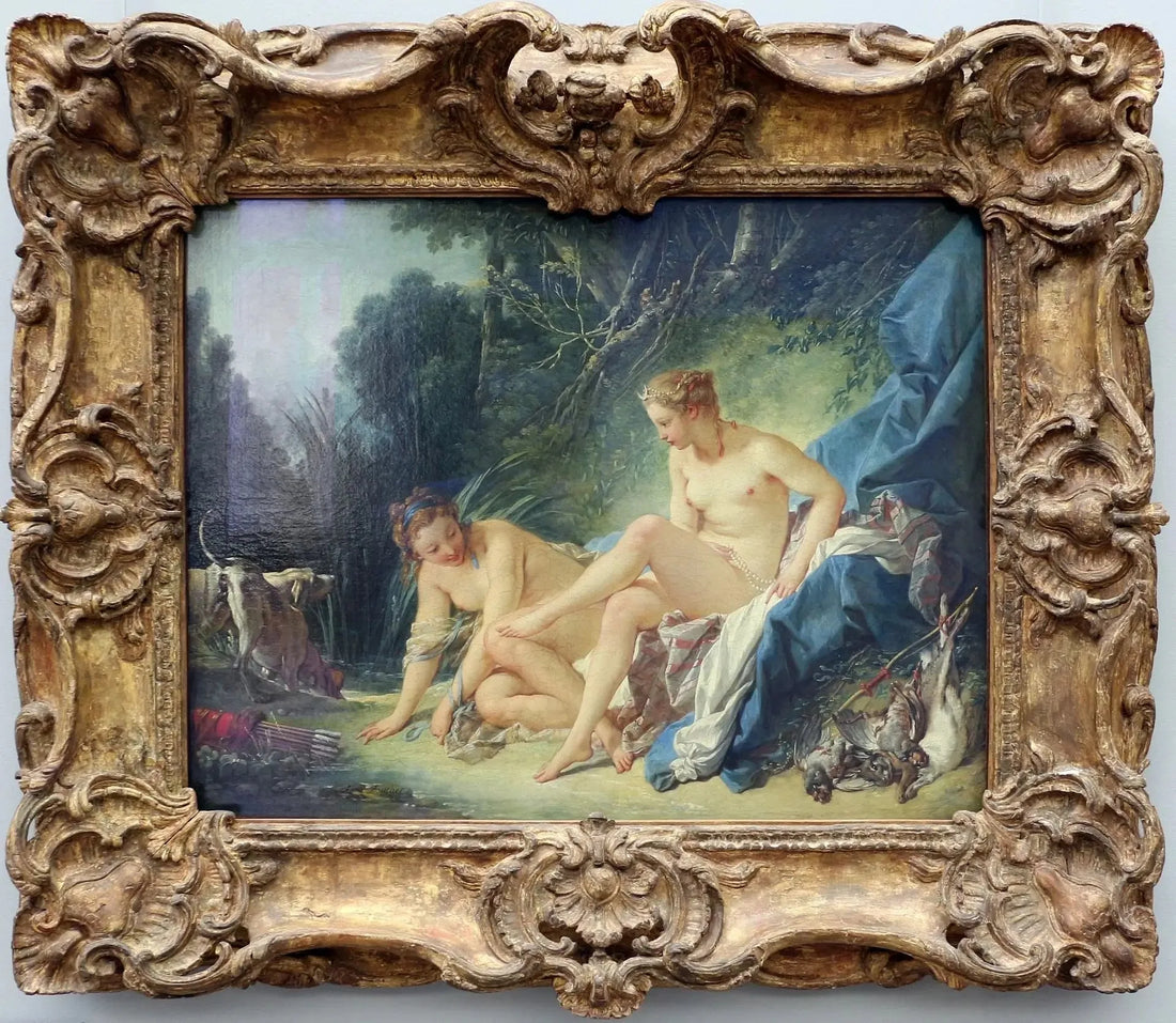Diane beim Verlassen des Bades - François Boucher