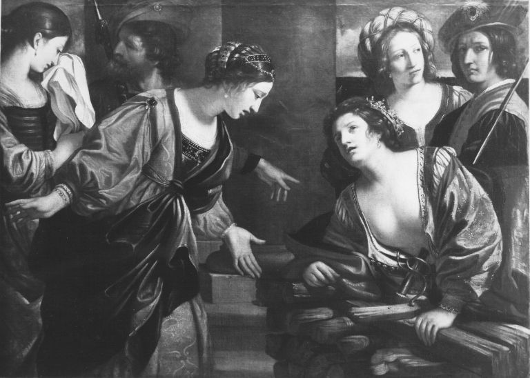 Didon am Brandopfer - Guercino