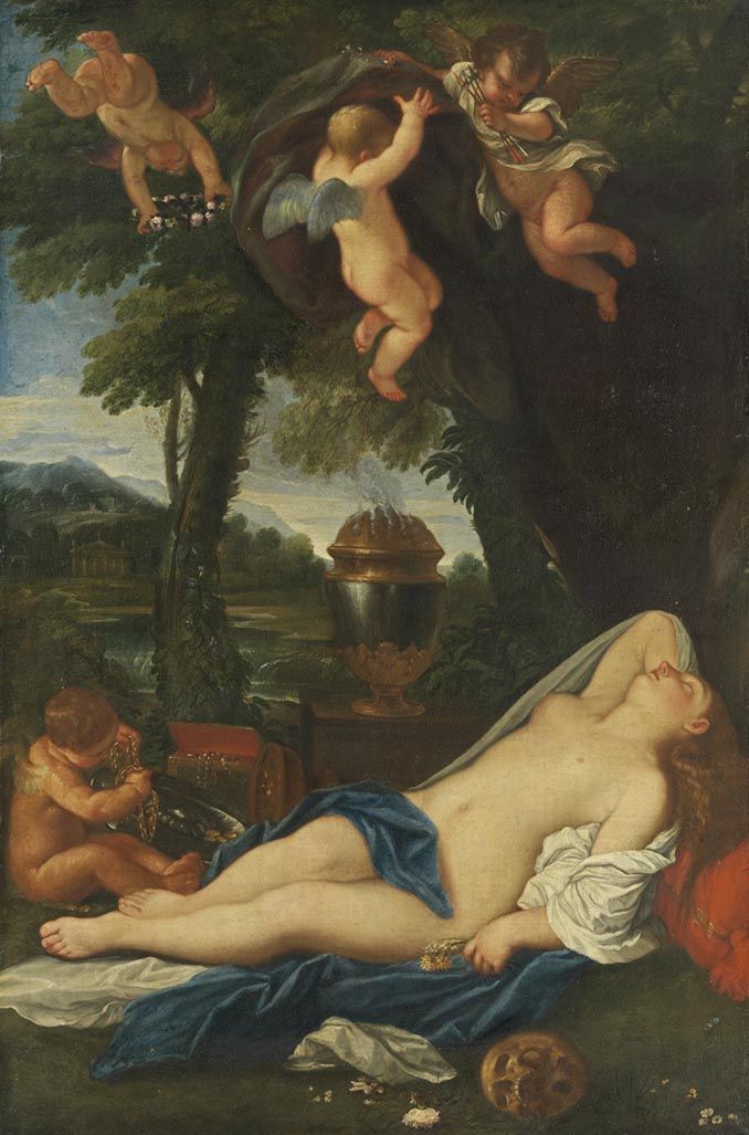Die Eitelkeit des Irdischen - Carlo Maratta