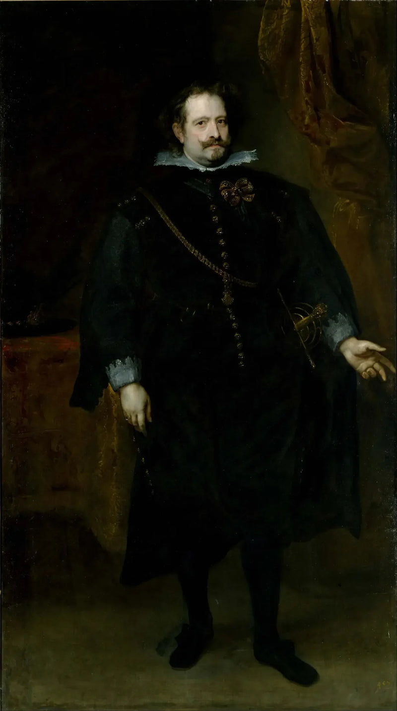 Diego Felipe de Guzmán, Marquis de Leganés - Antoine van Dyck